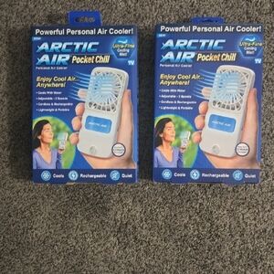 Arctic Air Pocket Chill Personal Air Cooler - Blue